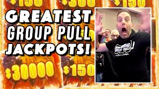 GREATEST Group Slot Pull JACKPOTS [upl. by Ange]