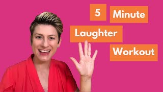 5 Minute Laughter Yoga Workout [upl. by Salamanca]