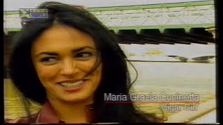 Maria Grazia Cucinotta  Denise Richards  The World Is Not Enough Interviews [upl. by Aeslehc]