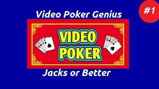 Video Poker Genius Part 1  Jacks or Better [upl. by Mano105]