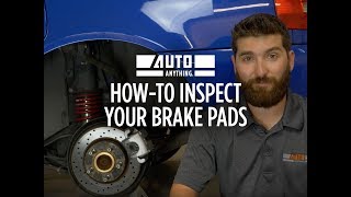 How to Inspect Your Brake Pads [upl. by Ardnasxela]