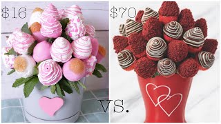 DIY Chocolate Covered Strawberries Arrangement  DIY Edible Arrangement [upl. by Hazlett247]