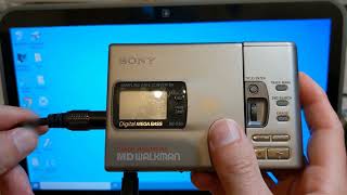 Demo Minidisc Creation by Sony MZR30 Burning From The YouTube Audio Library [upl. by William]