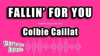 Colbie Caillat  Fallin For You Karaoke Version [upl. by Amlez]