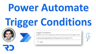 Power Automate flow Trigger Conditions [upl. by Downes872]