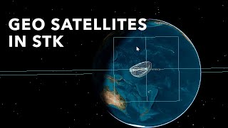 Creating Geo Satellites in STK  AGI Geeks 4 [upl. by Eilyab]