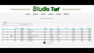 Logiciel Studio Turf online v50  Courses hippiques PMU tutoriel vidéo [upl. by Nylakcaj545]