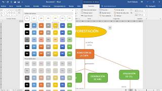 CÓMO HACER UN MAPA CONCEPTUAL EN WORD [upl. by Millicent]