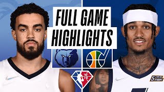 GRIZZLIES at JAZZ  FULL GAME HIGHLIGHTS  April 5 2022 [upl. by Nnyled]