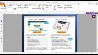 Editing with Foxit PDF Reader [upl. by Adnol]