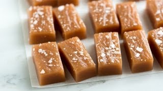 Homemade Salted Caramels Recipe [upl. by Acebber128]