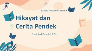 Teks Cerita Rakyat Hikayat  Materi Bahasa Indonesia kelas X [upl. by Cointon256]