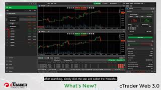 cTrader Web 30  Whats New [upl. by Deenya]