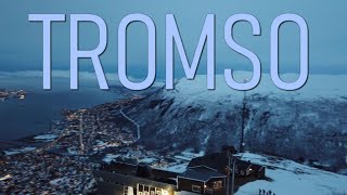 TROMSO Norway 4K City Tour Stunning Drone Walking Aerial 4K Footage [upl. by Acnairb955]