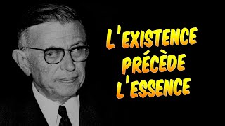 Philosophie  Sartre « Lexistence précède lessence » explication [upl. by Madlen]