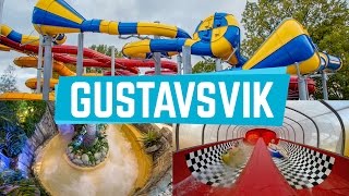 Awesome Water Slides at Lost City Gustavsvik Onride [upl. by Gerrie]