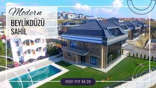 Beylikdüzü Denize Sıfır Satılık Villalar [upl. by Ycniuq]