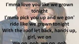 Trevor Jackson  Like We Grown Lyrics [upl. by Ecirtaed23]