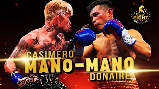 John Riel Casimero vs Nonito Donaire  ManoMano [upl. by Ekusuy]