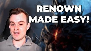 Shadowlands Renown Explained QUICKLY [upl. by Naltiac]