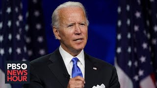 WATCH Joe Biden’s full speech at the 2020 Democratic National Convention [upl. by Eelir]