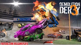 Demolition Derby 3 AndroidiOS Gameplay [upl. by Euqirne]