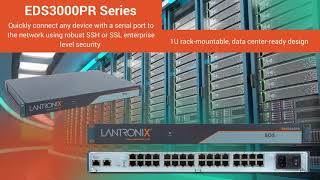 Lantronix® EDS3000PR Device Servers [upl. by Farro]