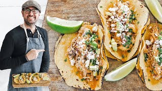 Delicious Chicken Tinga Taco Recipe [upl. by Ocirled644]