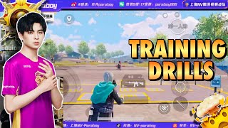 Paraboy Training Drills 🔥🔥 PUBG MOBILE Must watch [upl. by Cindie]