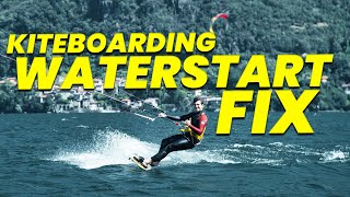 Kiteboarding waterstart 🚀 fully explained [upl. by Mellitz]