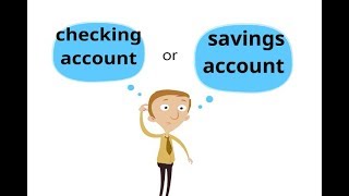 Whats the difference between checking account and savings account [upl. by Sackville]