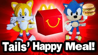 Sonic Plush Movie Tails Happy Meal [upl. by Ackerman]