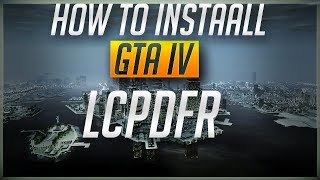 How to install LCPDFR for GTA IV Manual [upl. by Noami]