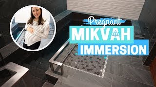 WHAT IS A MIKVAH Visit the Mikvah with Me  9th Month of Pregnancy Immersion [upl. by Elvin739]