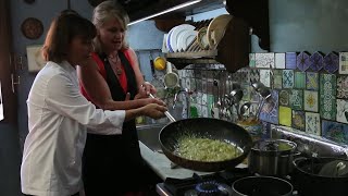 Recipes from a kitchen in Sicily Arancini and pasta with pistachio [upl. by Standley]