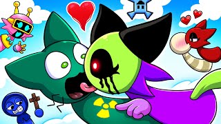 Acid Fall in Love with Tox  Incredibox Sprunki Love Story Animation [upl. by Bautista]