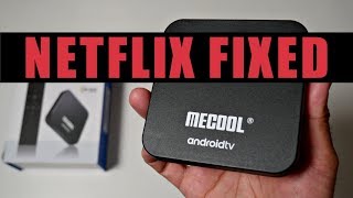 Watch Netflix on Mecool KM3  KM9 Pro Android TV Box  FIXED [upl. by Gabriella]