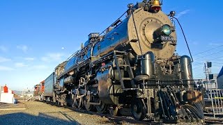 Santa Fe 3751 Steam Locomotive Fullerton Railroad Days [upl. by Hausmann]