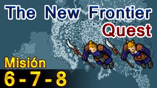 Tibia Misión 6 7 8  The New Frontier Quest [upl. by Haleeuqa983]