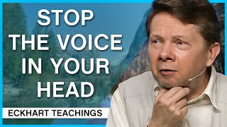 How to Calm the Voice Inside  Eckhart Tolle Teachings [upl. by Tehcac]