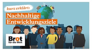 Kurz erklärt Nachhaltige Entwicklungsziele [upl. by Sukin]