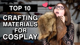 Top 10 Crafting Materials for Cosplay [upl. by Atteiluj268]