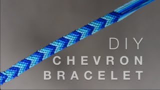 DIY Chevron Friendship Bracelet [upl. by Nitsud]