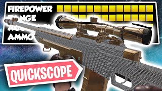 The FASTEST quotLW3 Tundraquot Quickscoping Class Setup Cold War Cold War Best Quickscope Class Setup [upl. by Werby]