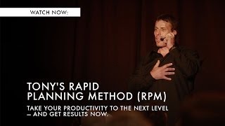 Tony Robbins Rapid Planning Method [upl. by Terzas]