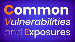 What is Common Vulnerabilities and Exposures CVE [upl. by Artemas45]