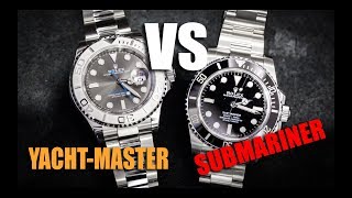 Rolex YachtMaster vs Submariner [upl. by Pier480]