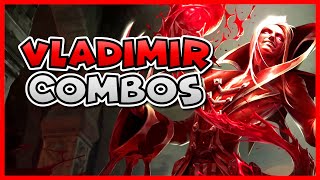 VLADIMIR COMBO GUIDE  How to Play Vladimir Season 11  Bav Bros [upl. by Etnaihc]