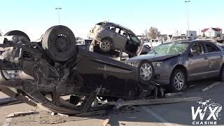 Jonesboro Arkansas tornado damage March 28 2020 [upl. by Jehias7]