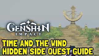 Genshin Impact Time And The Wind Hidden Side Quest Guide Secret Island Location [upl. by Beck]